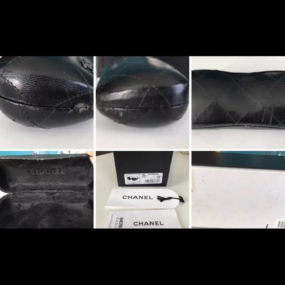 Rare Authentic Chanel 3186 Clear Frames Glasses - image 2